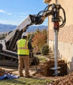 Helical Pier Installation Process: 7 Steps For Colorado Clay